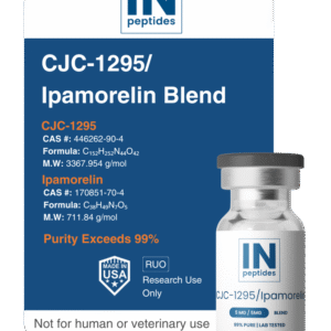 CJC-1295 / Ipamorelin – 5mg / 5mg Peptide Blend for Growth Hormone Research