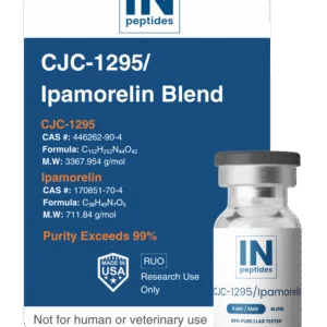 CJC-1295 / Ipamorelin – 5mg / 5mg Peptide Blend for Growth Hormone Research