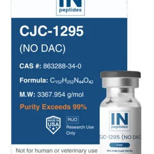 CJC-1295 (NO DAC) – 5mg Peptide for Growth Hormone and Metabolic Research