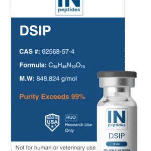 DSIP 5mg research peptide vial for sleep regulation