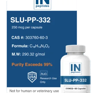 SLU-PP-332 peptide capsules for cellular health and longevity research