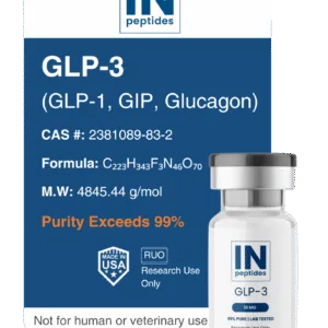 GLP-3 peptide vial for metabolic and weight management research