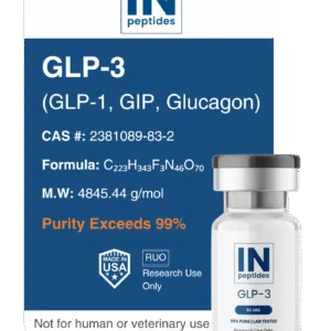 GLP-3 peptide vial for metabolic and obesity research studies